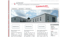 Desktop Screenshot of gemas.de